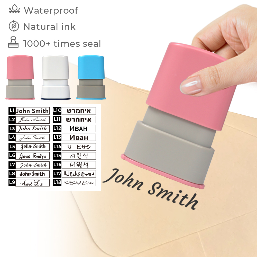 Rubber Date Stamp - 1 pièce Tampon personnalisé pour vêtements