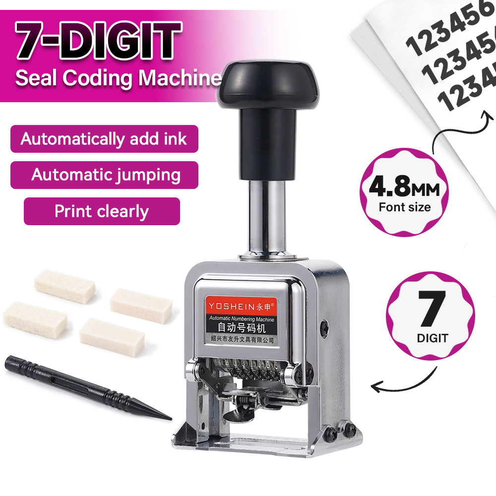 Machine de numérotation automa - Rubber Date Stamp avis et prix