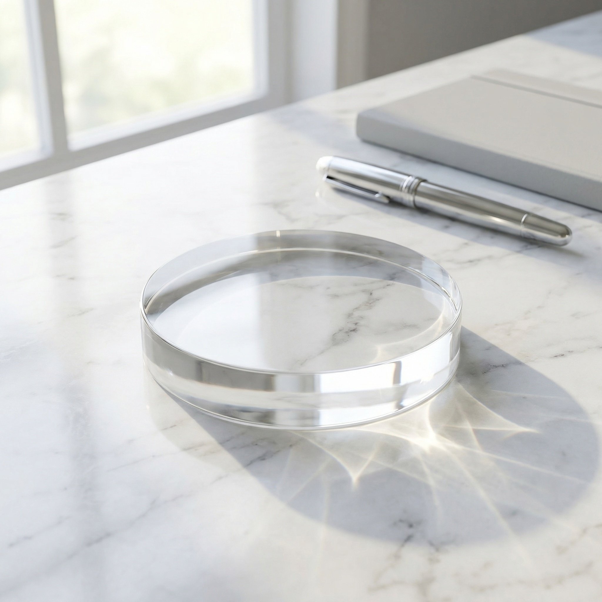 Presse-papiers rond en verre t - Book Weight Glass avis et prix
