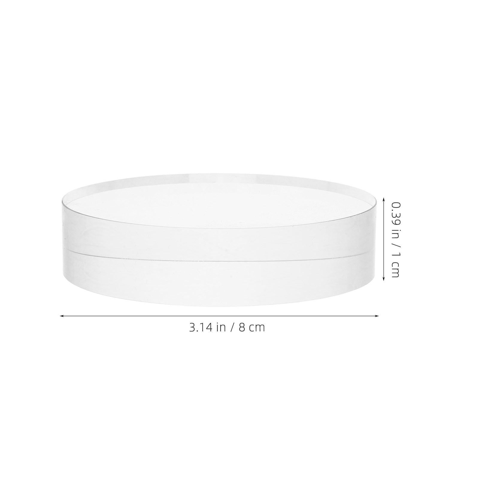 Presse-papiers rond en cristal - Book Weight Glass avis et prix
