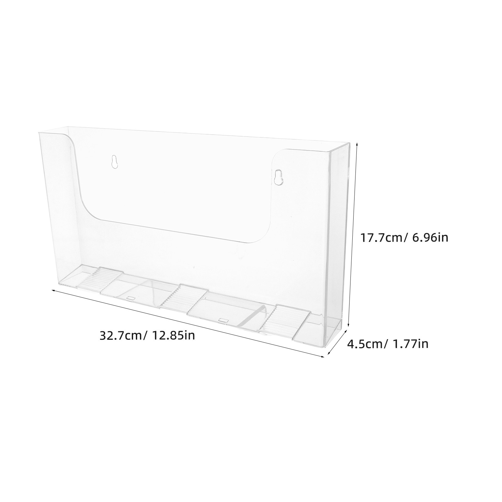 Porte-revues mural en acryliqu - Magazine Holder Rack avis et prix